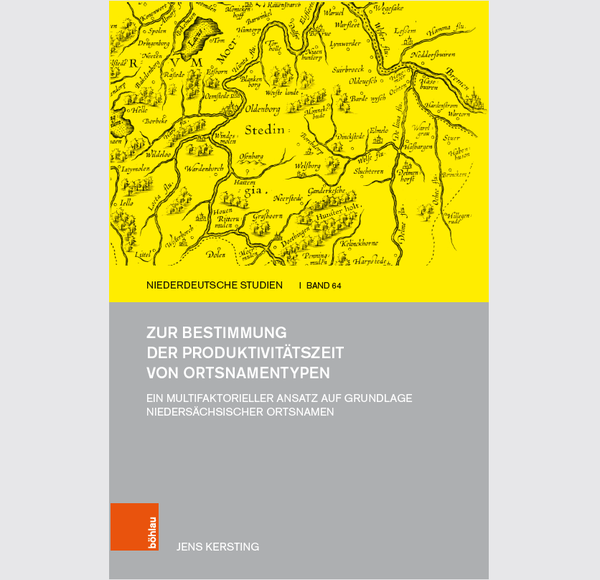 Buchcover des 64. Bandes der Reihe "Niederdeutsche Studien"