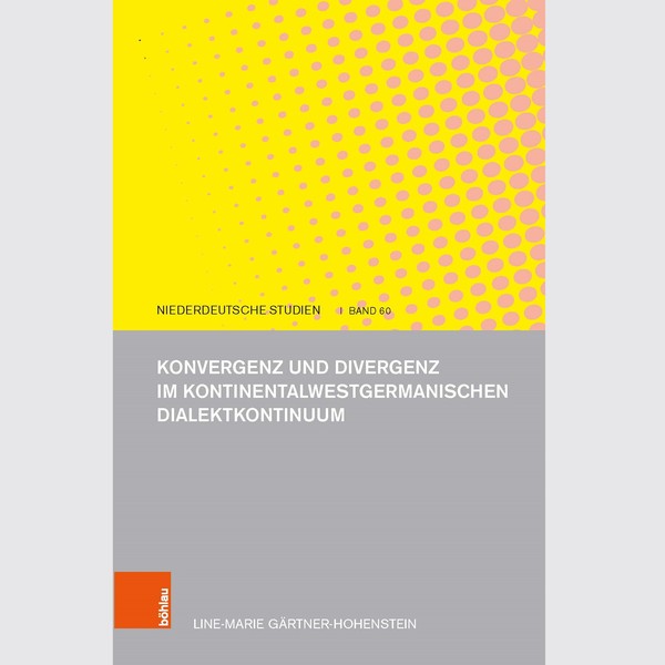 Buchcover des 60 Bandes der Buchreihe "Niederdeutsche Studien"