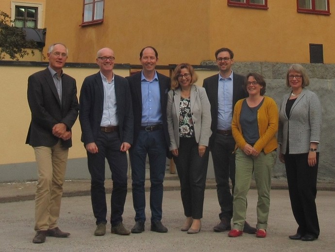 Teilnehmerinnen und Teilnehmer des Arbeitstreffens in Uppsala